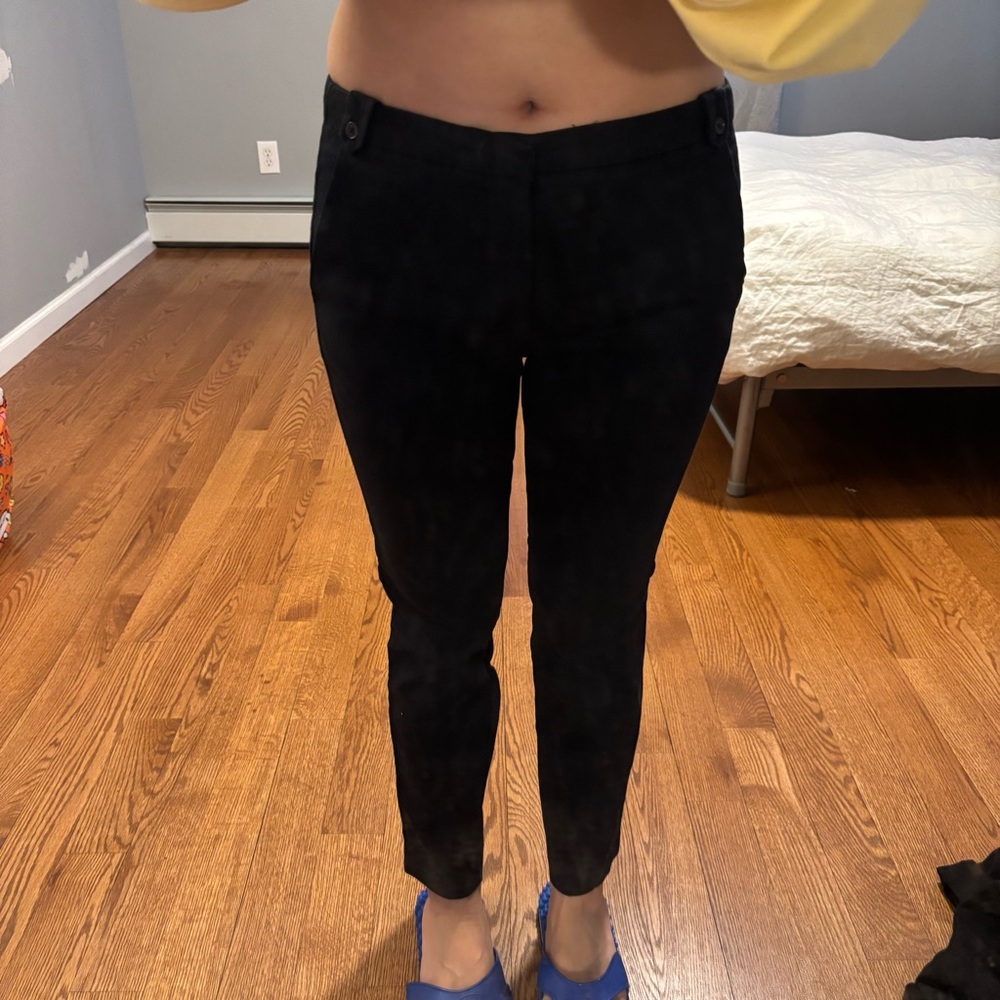 Zara Basic Black Work Pants / Trousers